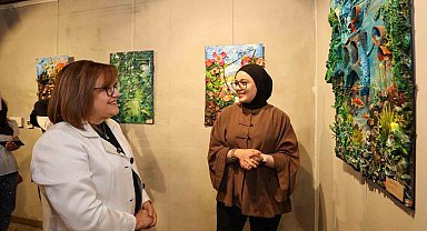 Gaziantep Büyükşehir'den çevre bilinci ve kültürel mirası buluşturan çifte sergi