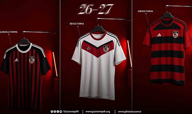 Gaziantep FK, yeni sezon formalarını tanıttı