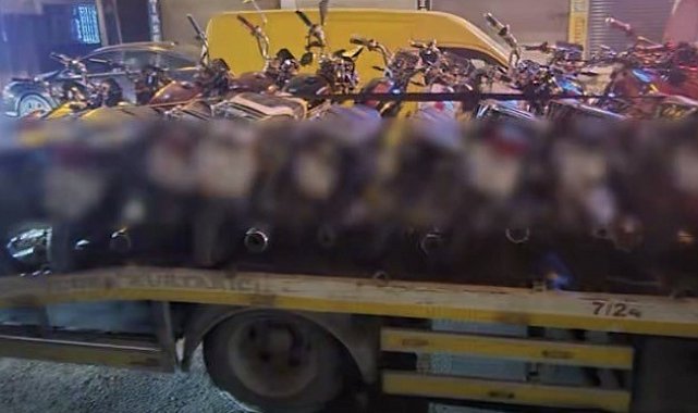 Gaziantep'te 168 motosiklet sürücüsüne 3 milyon TL ceza