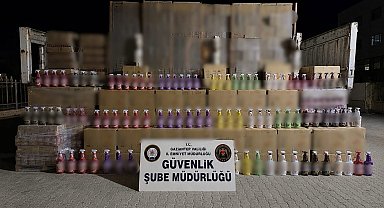 Gaziantep'te 3 milyon 500 bin TL değerinde sahte temizlik ürünü ele geçirildi