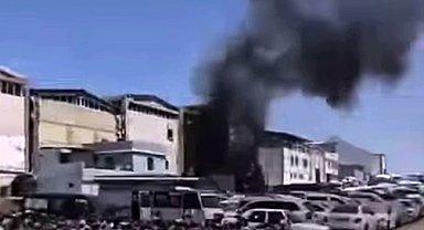Gaziantep'te korkutan iş yeri yangını