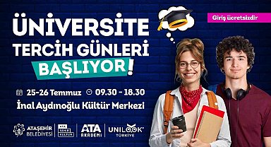 Gençlerin üniversite tercih yolculuğuna Ataşehir Belediyesi'nden destek