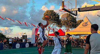 Gençlik Kupası 3x3 basketbol Türkiye finalleri Akçakoca'da başladı