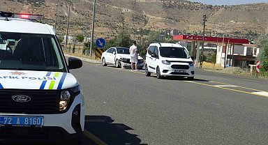 Gercüş çevre yolunda kaza