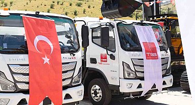 Giresun Belediyesi'nin araç filosu güçlendi