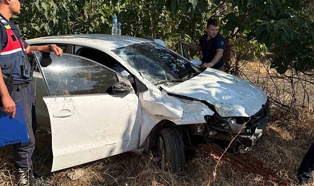 Gönen'de trafik kazası: 1 yaralı