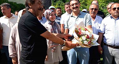 Gönüllere dokunan Emirdağ Kaymakamı konvoyla uğurlandı