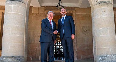 Guterres, Güney Kıbrıs Rum Yönetimi lideri Hristodulidis ile görüştü