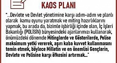 Güvenlik kaynakları: "Örgütün darbenin başarısız olma ihtimaline karşı 'kontrollü darbe' iftirası ve alçaklığı 'B planı' olarak devreye sokuldu"
