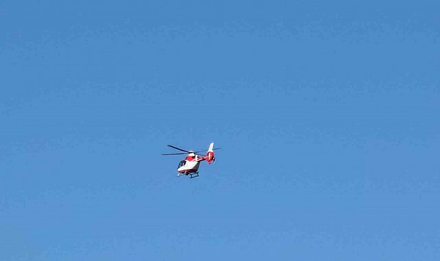 Hakkari'de entübe bebek helikopter ambulansla Van'a sevk edildi