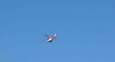 Hakkari'de entübe bebek helikopter ambulansla Van'a sevk edildi