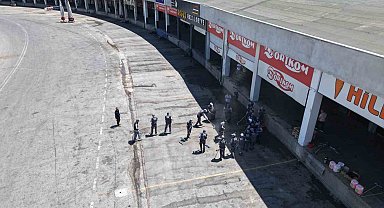 Hal kompleksinde temizlik seferberliği