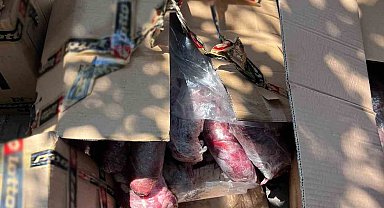 Halk sağlığını tehdit eden 300 kilogram et imha edildi