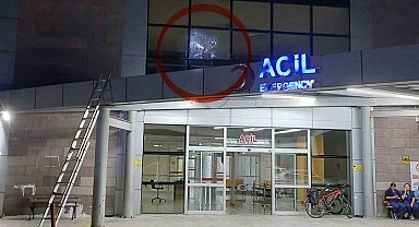 Hastaneye kurşun isabet etti: Silahla ateş eden şahıs yakalandı