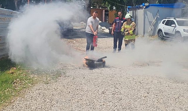 Hatay Arkeoloji Müzesi'nde yangın eğitimi ve tatbikatı gerçekleştirildi