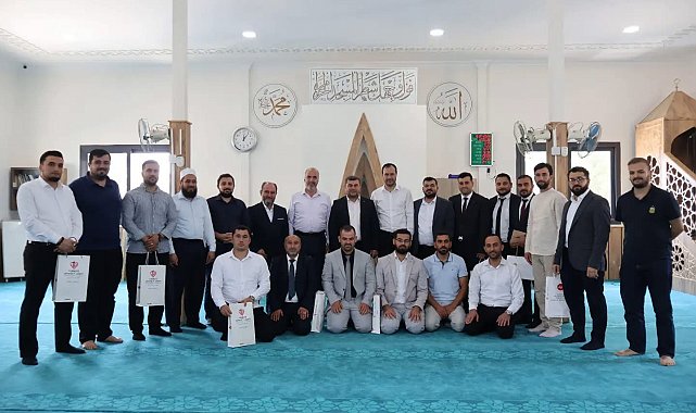 Hatay'da ezanı güzel okuma ve etkili hutbe sunumu yarışmasının il finali yapıldı