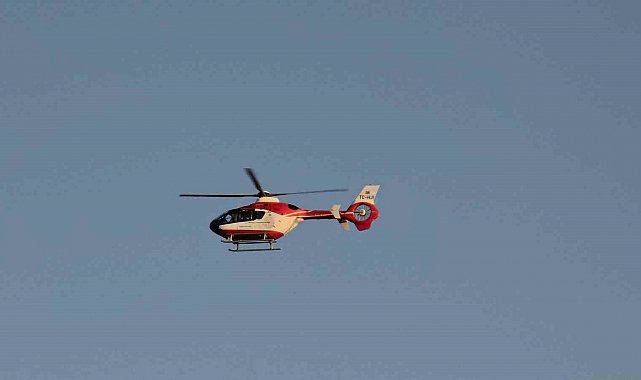 Hava ambulansları 10 yaşındaki çocuk için seferber oldu