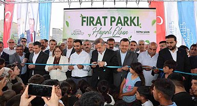 Hayat Projesi Fırat Mahallesi Parkı hizmete açıldı
