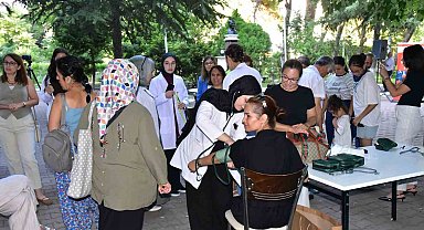 Hayata Dokunanlar Topluluğundan Sağlık taraması ve İlk yardım eğitimi