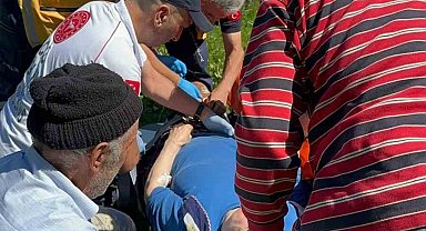 Helikopter ambulans 6 ayda yaklaşık 100 hasta için havalandı