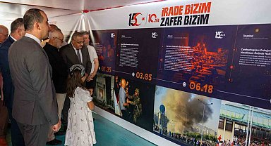 Iğdır'da '15 Temmuz Anma Çadırı' ziyarete açıldı