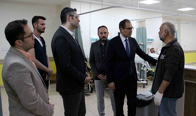 İl Sağlık Müdürü Erşan'dan Kayseri Devlet Hastanesi'nde inceleme