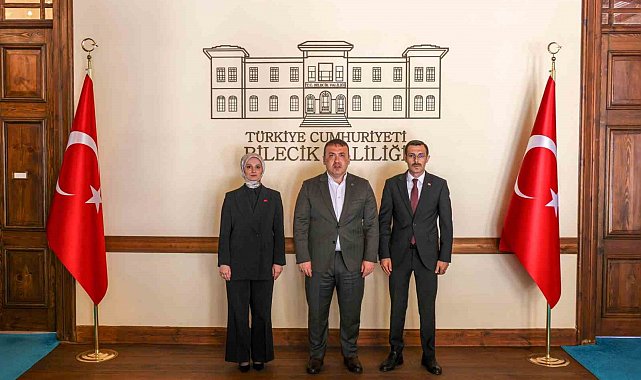 İnhisar ve Yenipazar kaymakamları göreve başladı