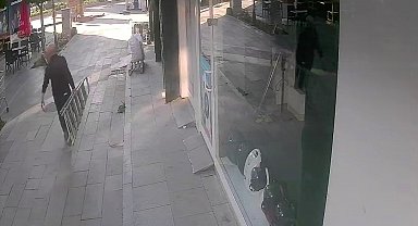 İş yerine girebilmek için çıktığı merdiven sonu oldu