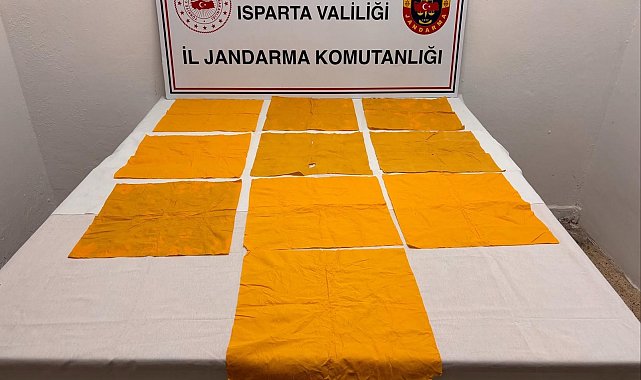 Isparta'da 64 bin kullanımlık sentetik uyuşturucu operasyonu