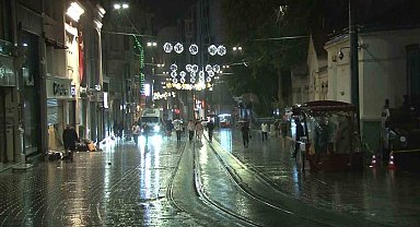 İstanbul Avrupa Yakası'nda beklenen yağış başladı