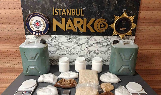 İstanbul'da uyuşturucu operasyonu: 49 kilo uyuşturucu ele geçirildi