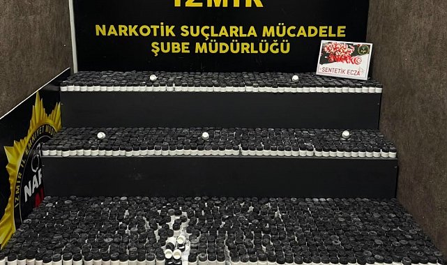 İzmir'de 29 kilo uyuşturucu hammaddesi ele geçirildi