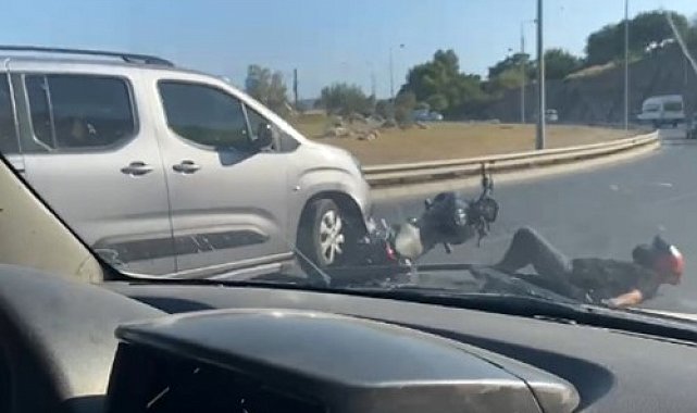 İzmir'de motosikletliye kasten çarpıp kaçan sürücüye ağır ceza