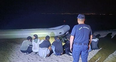 İzmir'de Sahil Güvenlikten çifte operasyon: 31 göçmen yakalandı