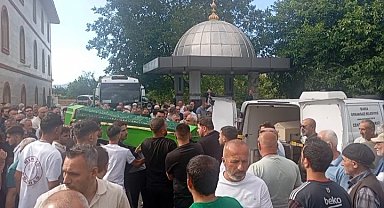 İznik Gölü'nde hayatını kaybeden genç son yolculuğuna uğurlandı