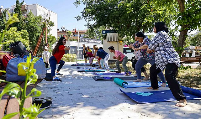 Kadın Danışma Merkezi'nde sabah sporu