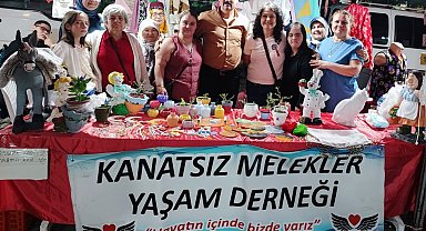Kanatsız Melekler festivale renk kattı