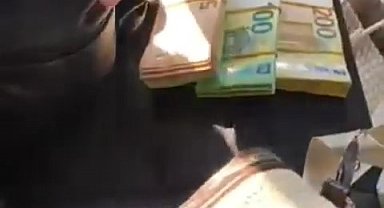 Kapıkule'den çıktı, Bulgaristan'da 40 bin euro ve 100 bin TL ile yakalandı