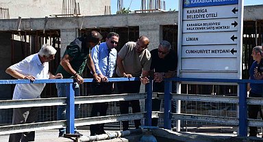 Karabiga'da köprüler yenileniyor