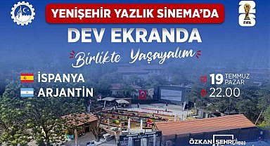 Karabük'te dünya kupası finali dev ekranda izlenecek