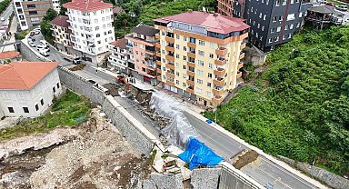 Karadeniz'de istinat duvarı riski büyüyor