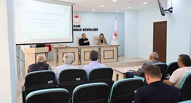 Kars'ta süt ve süt ürünleri üreticilerine güvenilir gıda eğitimi