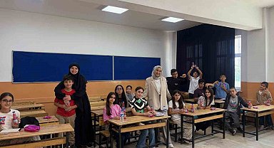 Kars'ta Yeşilay ve TÜGVA'nın Yaz Okulu coşkusu