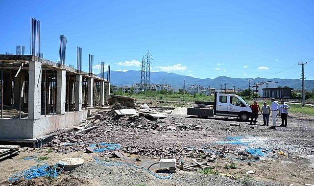 Kartepe'deki yeni Polis Merkezi Amirliği inşaatı yükseliyor