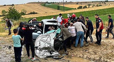 Kastamonu'da üç araç çarpıştı: 1 ölü, 5 yaralı