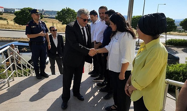 Kaymakam Helvacı, OSB bölgesinde incelemede bulundu