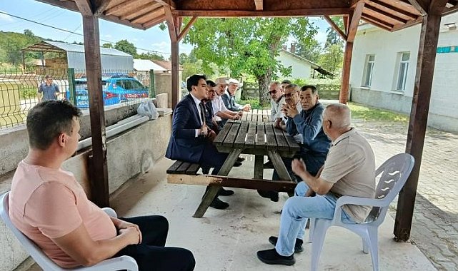 Kaymakam Kara: "Vatandaşlarımızla her fırsatta bir araya gelerek onların talep ve önerilerini yerinde dinlemeyi önemsiyoruz"