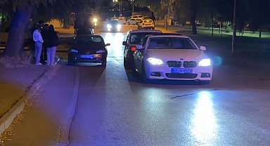 Kaza yapan sürücülerle yakınları böyle güldü