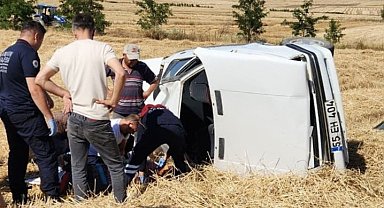 Kazada yaralanan yaşlı adam hayatını kaybetti