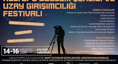 Keltepe'de gökyüzü ve bilim tutkunları buluşacak